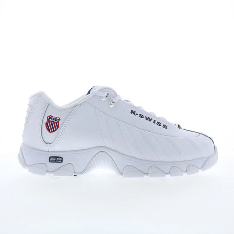 K-Swiss ST329 CMF 03426-130 Mens White Extra Wide Lifestyle Sneakers Shoes