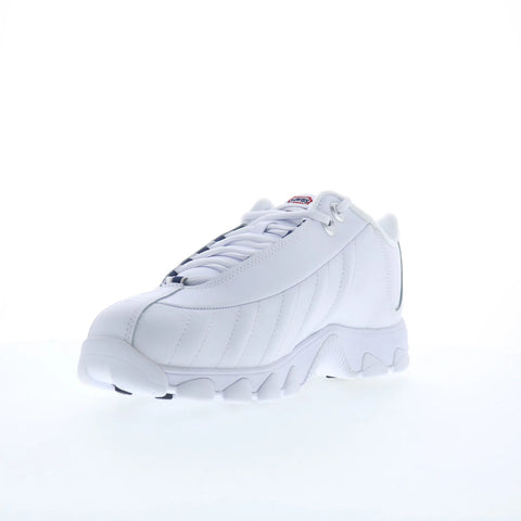 K-Swiss ST329 CMF 03426-130 Mens White Extra Wide Lifestyle Sneakers Shoes