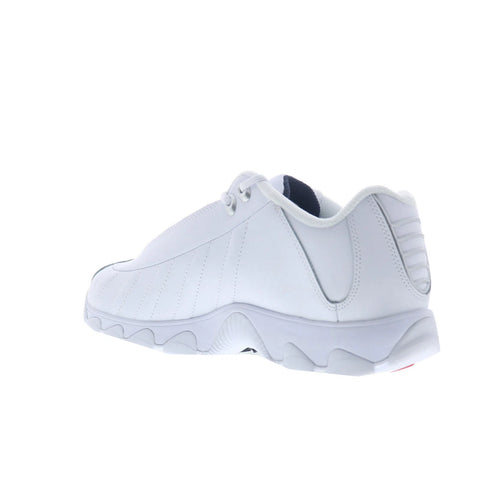 K-Swiss ST329 CMF 03426-130 Mens White Wide Lifestyle Sneakers Shoes