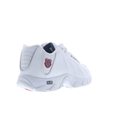 K-Swiss ST329 CMF 03426-130 Mens White Wide Lifestyle Sneakers Shoes