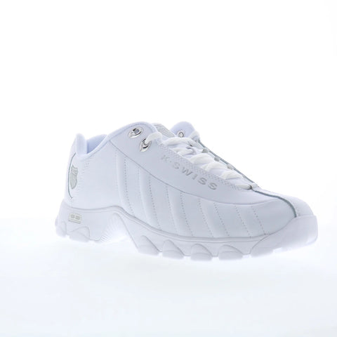 K-Swiss ST329 CMF 03426-157 Mens White Leather Lifestyle Sneakers Shoes