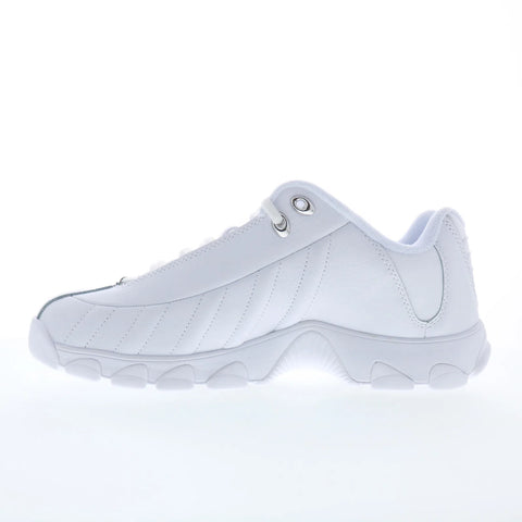K-Swiss ST329 CMF 03426-157 Mens White Leather Lifestyle Sneakers Shoes