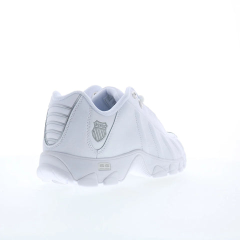 K-Swiss ST329 CMF 03426-157 Mens White Leather Lifestyle Sneakers Shoes