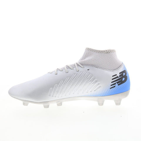 New Balance Tekela V4 Magique FG Mens Gray Athletic Soccer Cleats Shoes