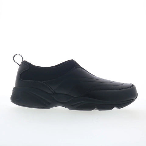 Propet Stability Slip-On Mens Black Extra Wide 3E Loafers Casual Shoes