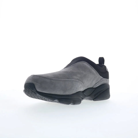 Propet Stability Slip-On Mens Gray Extra Extra Wide 5E Loafers Casual Shoes