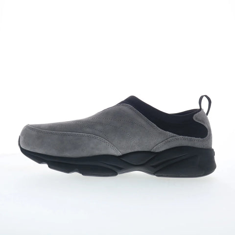 Propet Stability Slip-On Mens Gray Extra Extra Wide 5E Loafers Casual Shoes
