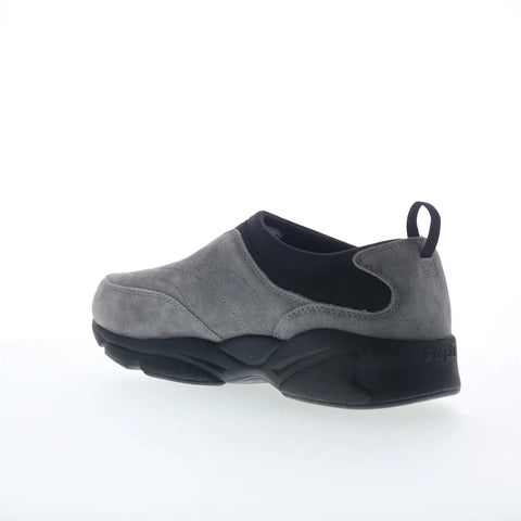 Propet Stability Slip-On Mens Gray Extra Extra Wide 5E Loafers Casual Shoes