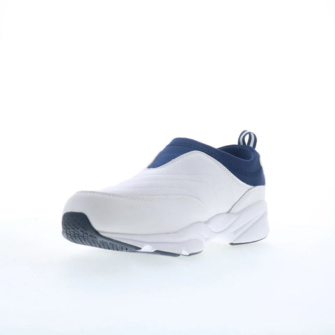Propet Stability Slip-On Mens White Extra Extra Wide 5E Loafers Casual Shoes
