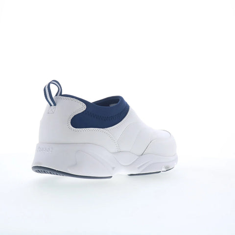 Propet Stability Slip-On Mens White Extra Extra Wide 5E Loafers Casual Shoes