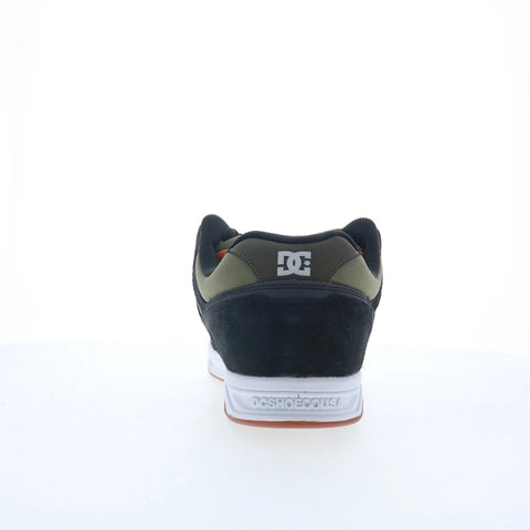 DC Stag 320188-ARO Mens Green Suede Lace Up Skate Inspired Sneakers Shoes