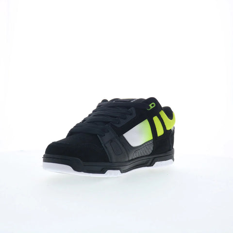 DC Stag SE ADYS100848-XKGW Mens Black Nubuck Skate Inspired Sneakers Shoes