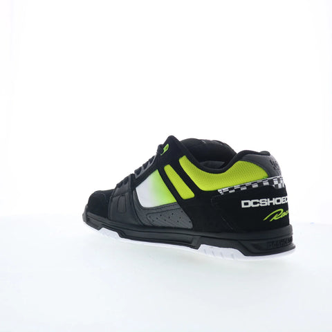DC Stag SE ADYS100848-XKGW Mens Black Nubuck Skate Inspired Sneakers Shoes