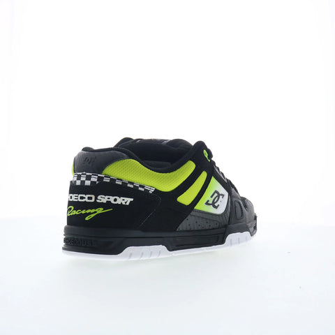 DC Stag SE ADYS100848-XKGW Mens Black Nubuck Skate Inspired Sneakers Shoes