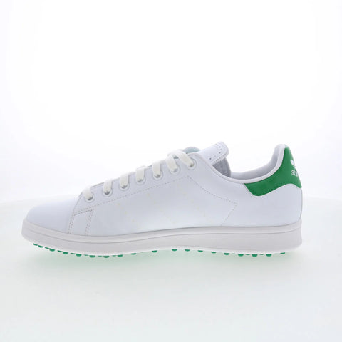 Adidas Stan Smith Golf Q46252 Mens White Synthetic Athletic Golf Shoes