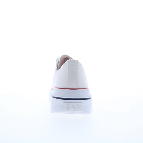 Sneakers Standard 185073-WNVR Womens White Canvas Lifestyle Sneakers Shoes