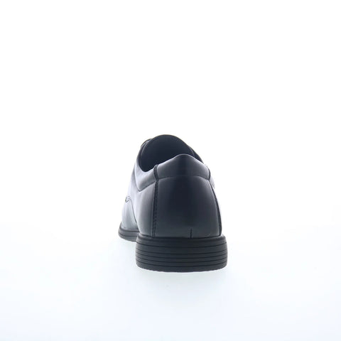 Rockport Stanwick Mens Black Leather Oxfords & Lace Ups Cap Toe Shoes