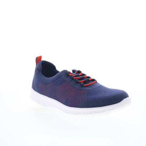 Clarks Step Allena Bay 26137506 Womens Blue Canvas Lifestyle Sneakers Shoes