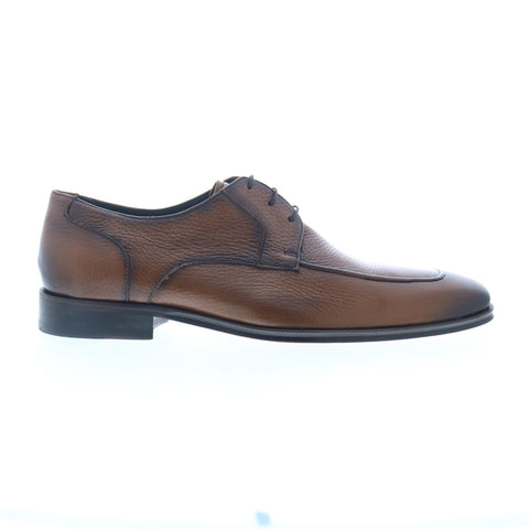 Studio Belvedere Stefan Mens Brown Leather Oxfords & Lace Ups Casual Shoes