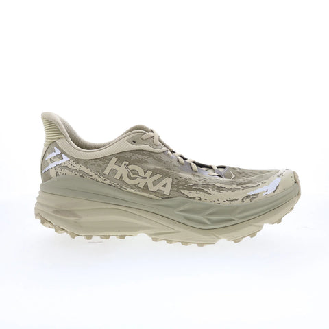 Hoka Stinson 7 1141530-OSH Mens Green Synthetic Lace Up Athletic Hiking Shoes