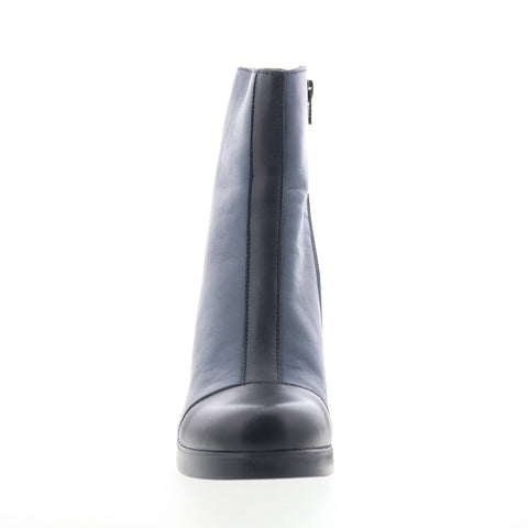 Fly London Stir STIR985FLY-001 Womens Blue Leather Ankle & Booties Boots