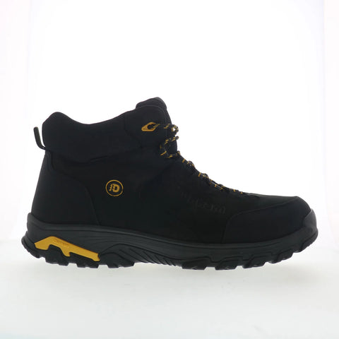 Dunham Stone Safety Waterproof Mens Black Leather Lace Up Work & Safety Boots