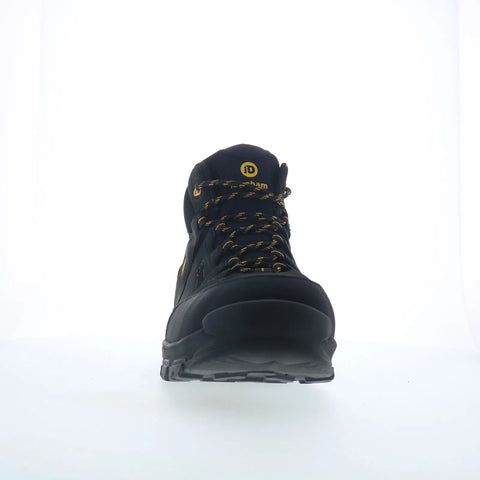 Dunham Stone Safety Waterproof Mens Black Leather Lace Up Work & Safety Boots