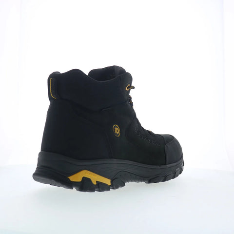 Dunham Stone Safety Waterproof Mens Black Leather Lace Up Work & Safety Boots