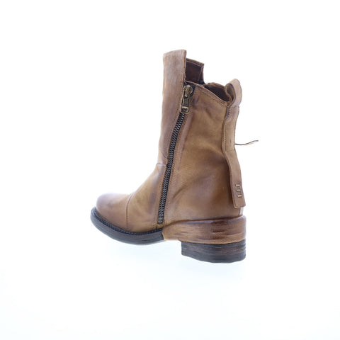 A.S. 98 Stratford Womens Brown Leather Zipper Casual Dress Boots