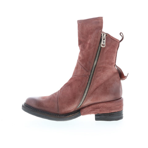 A.S. 98 Stratford Womens Brown Leather Zipper Casual Dress Boots