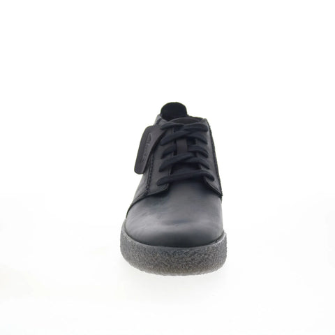 Clarks Streethill Mid 26178258 Mens Black Leather Lace Up Chukkas Boots