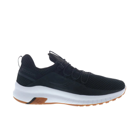 Saucony Stretch & Go Glide S30048-21 Womens Black Mesh Athletic Running Shoes