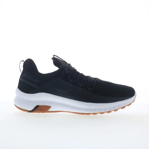 Saucony Stretch & Go Glide S30048-21 Womens Black Mesh Athletic Running Shoes