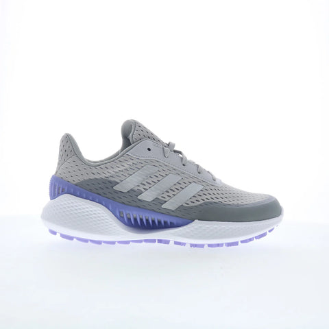 Adidas Zoysia HP2156 Womens Gray Canvas Lace Up Athletic Golf Shoes