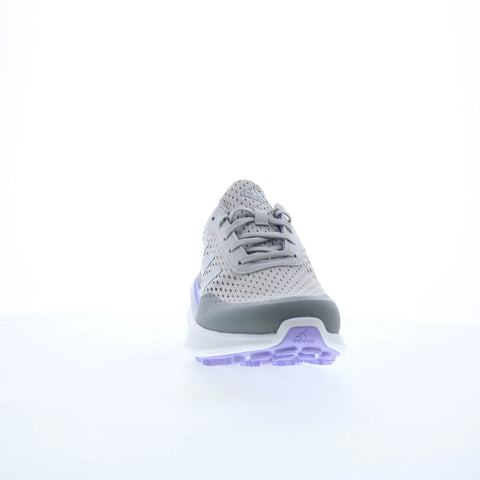 Adidas Zoysia HP2156 Womens Gray Canvas Lace Up Athletic Golf Shoes
