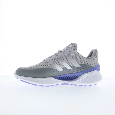Adidas Zoysia HP2156 Womens Gray Canvas Lace Up Athletic Golf Shoes