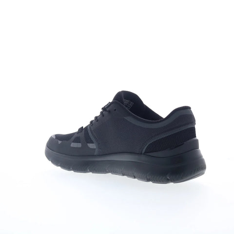 Skechers Summits - Clotto 233057-BBK Mens Black Lifestyle Sneakers Shoes