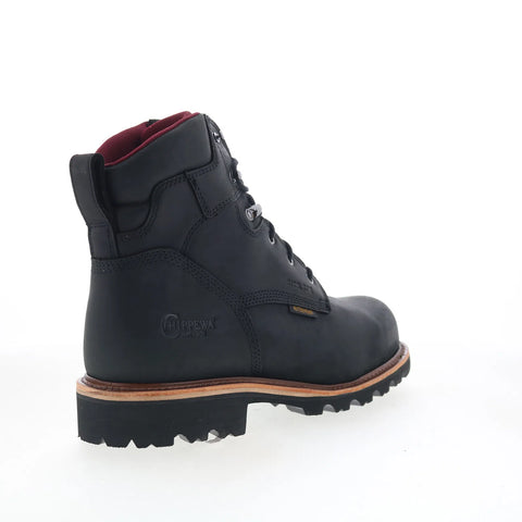 Chippewa Super DNA WP Steel Toe 59201 Mens Black Wide Work & Safety Boots