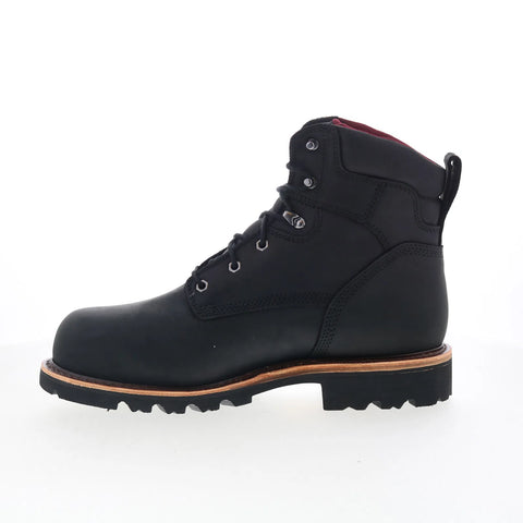 Chippewa Super DNA WP Steel Toe Insulated Mens Black Wide Work Boots