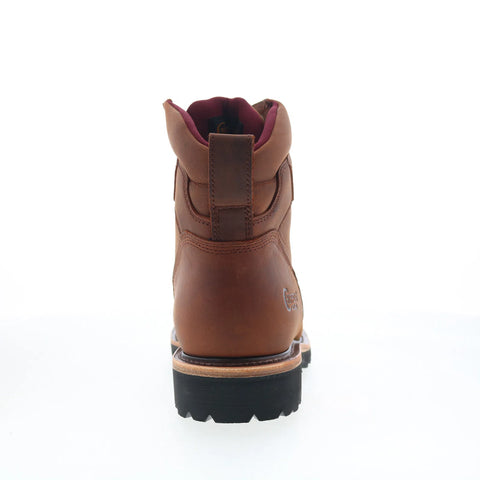 Chippewa Super DNA WP Steel Toe Insulated Mens Brown Wide Work Boots
