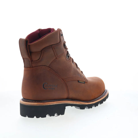 Chippewa Super DNA WP Steel Toe Insulated Mens Brown Wide Work Boots