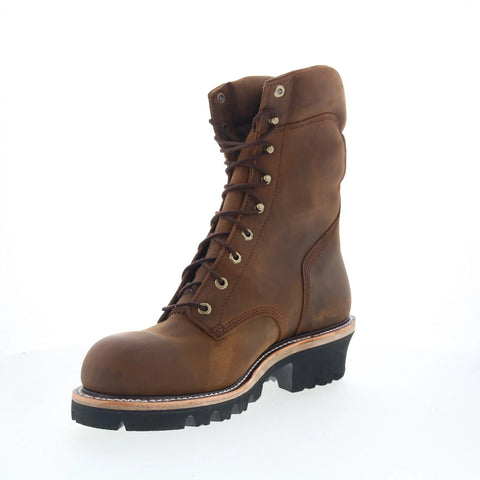 Chippewa Super DNA WP Steel Toe Insulated Mens Brown Extra Wide 3E Work Boots