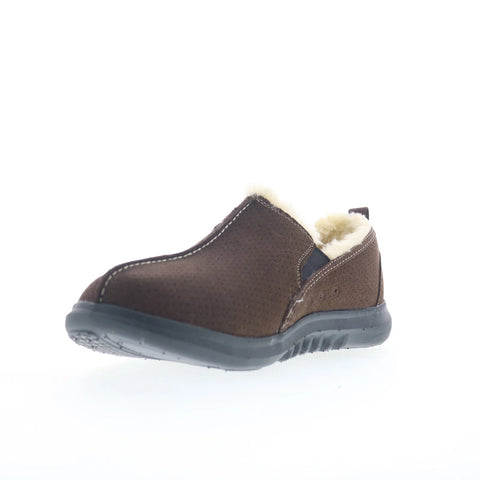 Spenco Supreme Slipper 39400 Mens Brown Synthetic Loafer Slippers Shoes