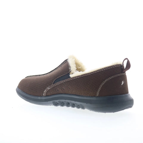 Spenco Supreme Slipper 39400 Mens Brown Synthetic Loafer Slippers Shoes