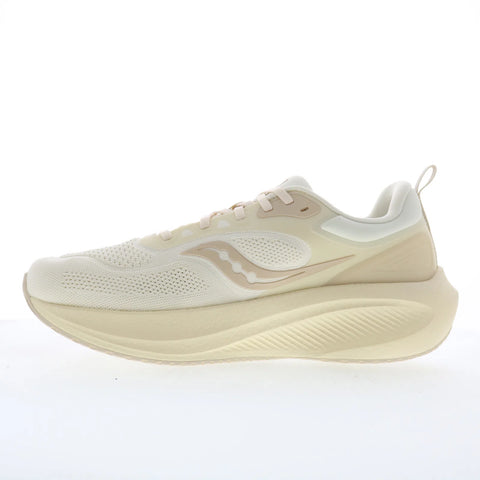 Saucony Surge 3 S18215-2 Womens Beige Canvas Lace Up Athletic Running Shoes