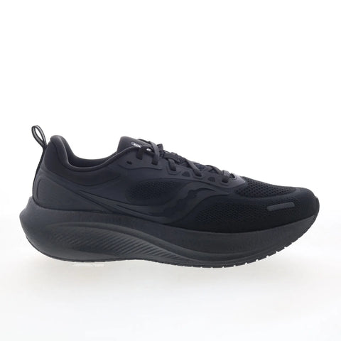 Saucony Surge 3 S28215-3 Mens Black Mesh Lace Up Athletic Running Shoes