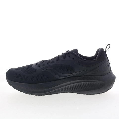 Saucony Surge 3 S28215-3 Mens Black Mesh Lace Up Athletic Running Shoes