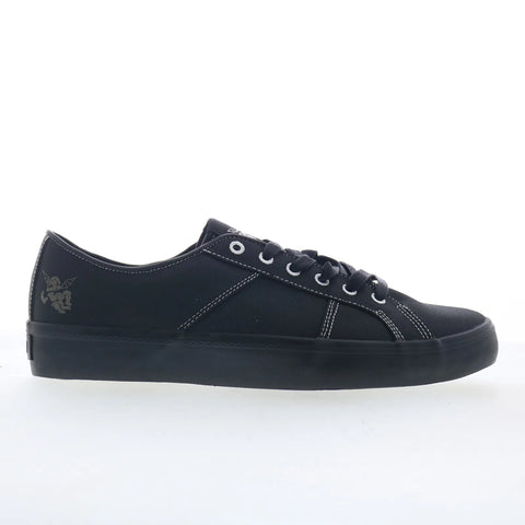 Globe Surplus GBSURP Mens Black Canvas Skate Inspired Sneakers Shoes