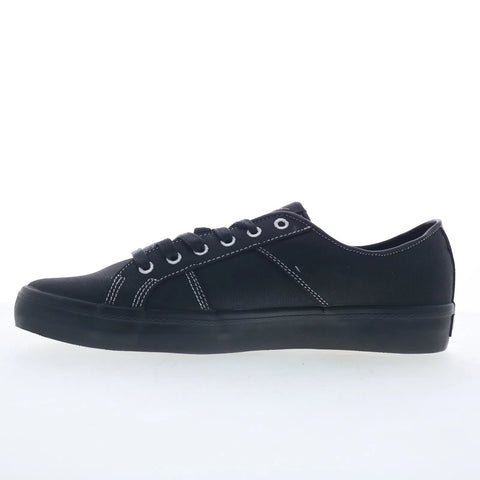 Globe Surplus GBSURP Mens Black Canvas Skate Inspired Sneakers Shoes
