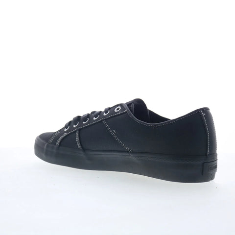 Globe Surplus GBSURP Mens Black Canvas Skate Inspired Sneakers Shoes